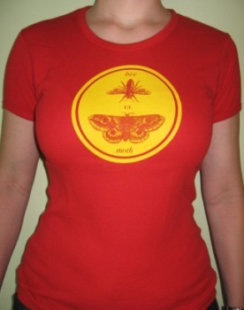 Bee vs. Moth Women's T-Shirt